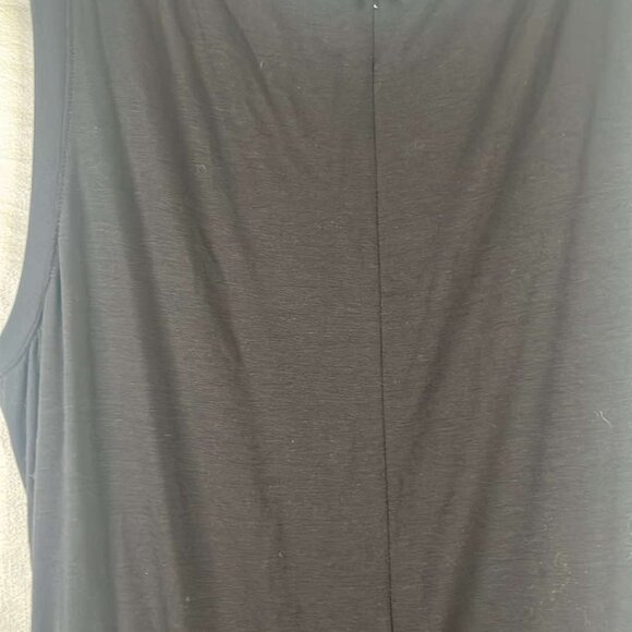 Eileen Fisher Sleeveless Jumper Sz Lg Drawstring Minimalist Casual Boho Lagenloo - Picture 8 of 13